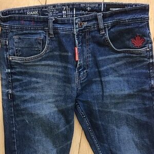 DSQUARED2 Dark Blue Slim Men's Jeans